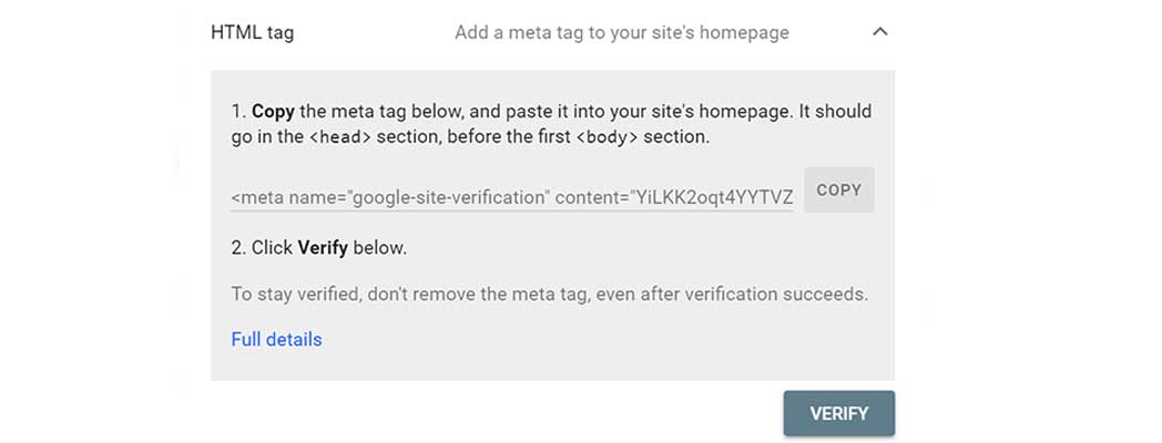 نحوه تایید مالکیت وب سایت در سرچ کنسول گوگل-آریو وب