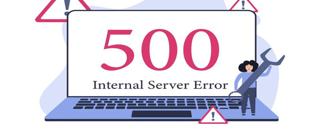 خطای 500 در سایت-اریووب